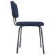 Стулья  "Ideal CF-080", КОМПЛЕКТ 4 шт., черный каркас, букле черный, 533244. Фото товара с разных ракурсов.